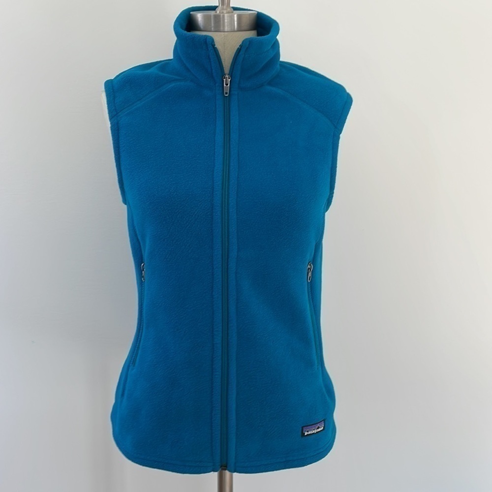 Patagonia Synchilla Made is USA Fleece Vest womens medium